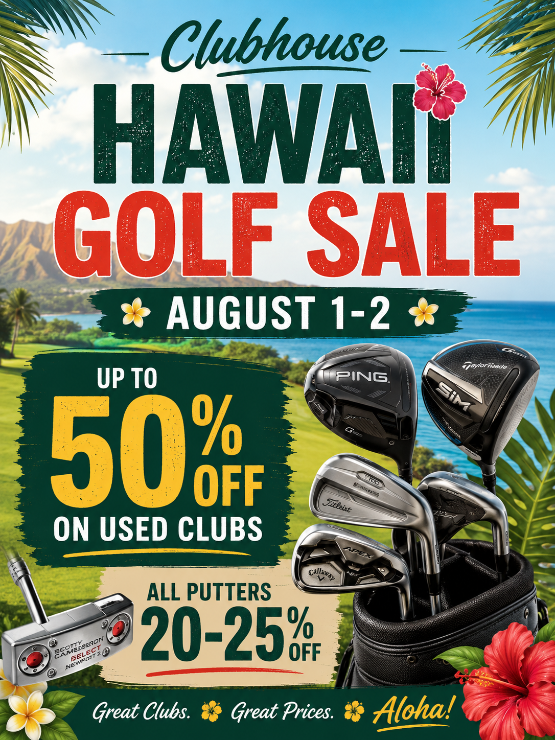 The Clubhouse Hawaii Summer Sale: Save Up to 50%