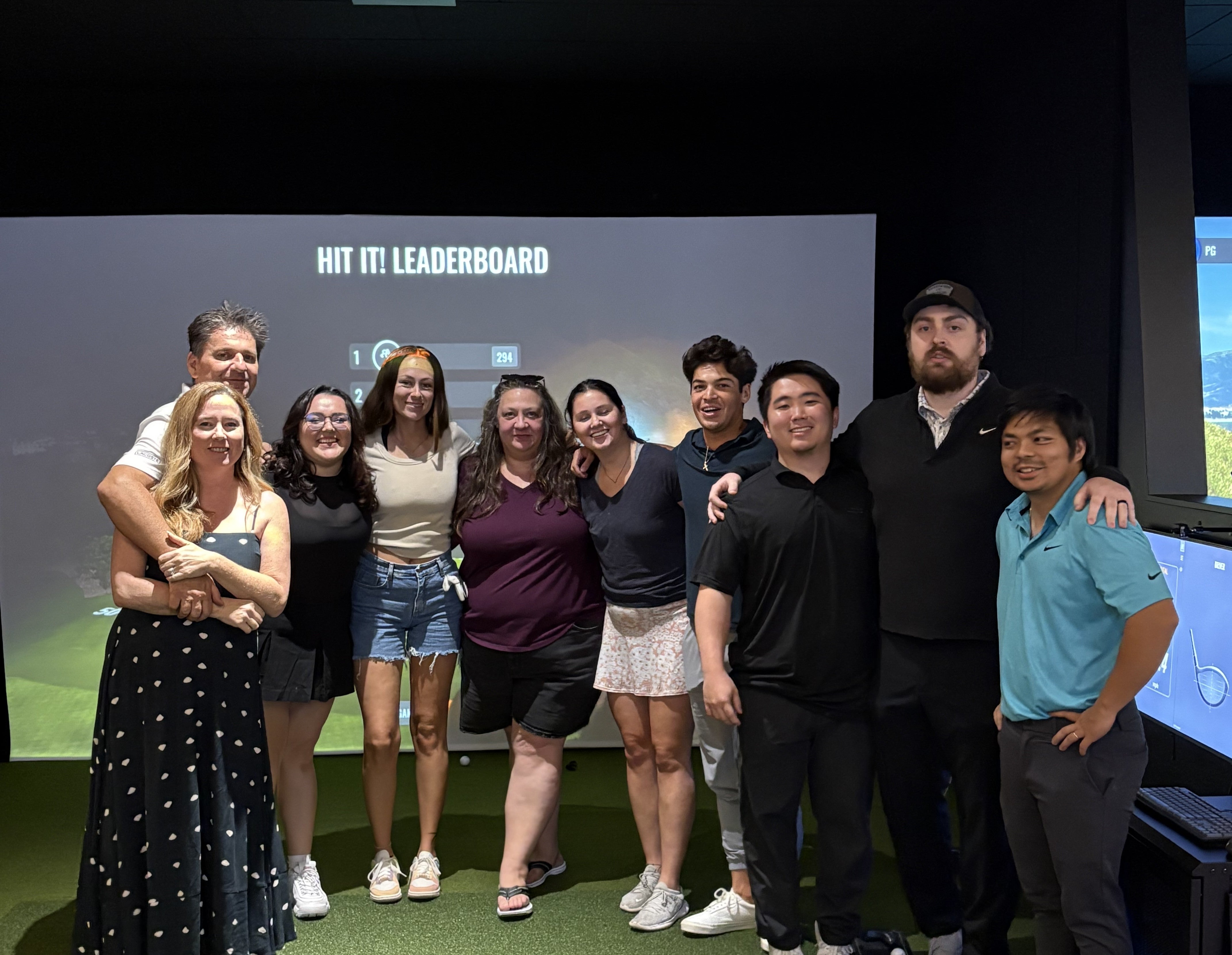Indoor Golf Parties at The Clubhouse Hawaii