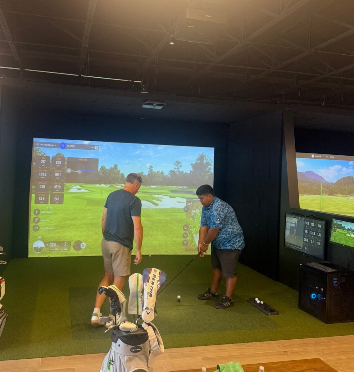 Golf Playing Lesson with pro in Hawaii