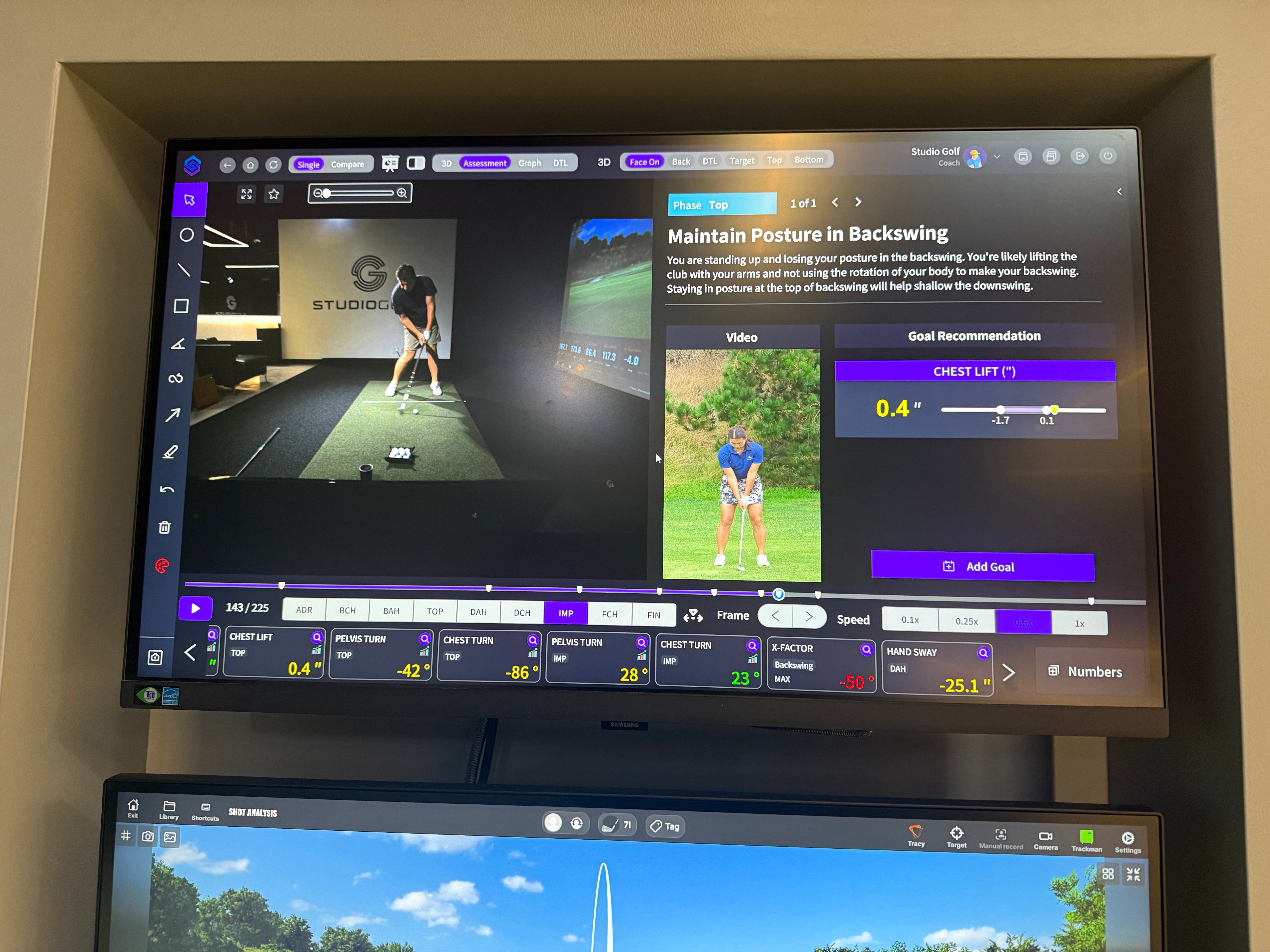Biometrics in Golf, For Golf Teaching and Lessons