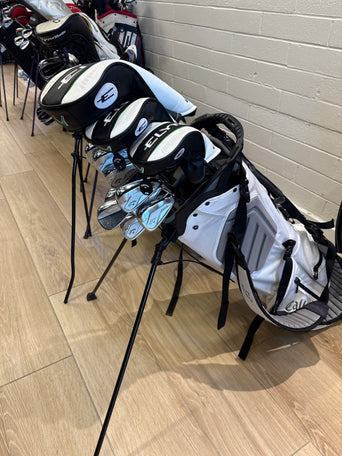 Callaway Elyte HL golf clubs in a stand bag