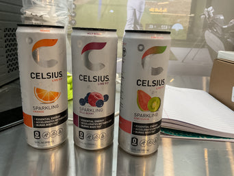 Celsius energy drinks in assorted flavors