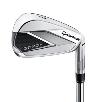 Back of a TaylorMade Stealth iron